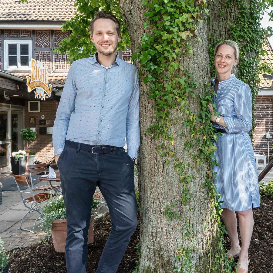 Flair Hotel Zur Eiche Buchholz in der Nordheide Esterno foto